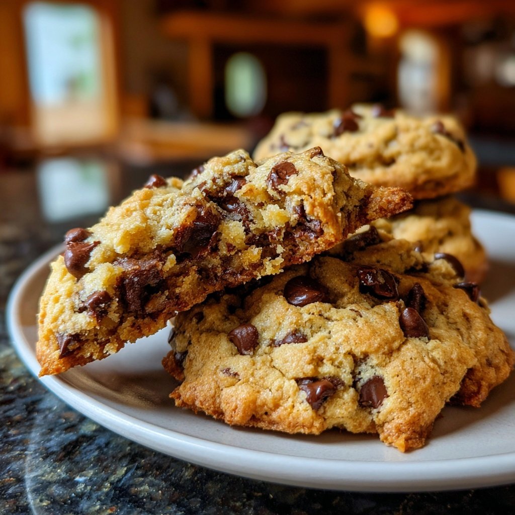 Bakery Style Chocolate Chip Cookies