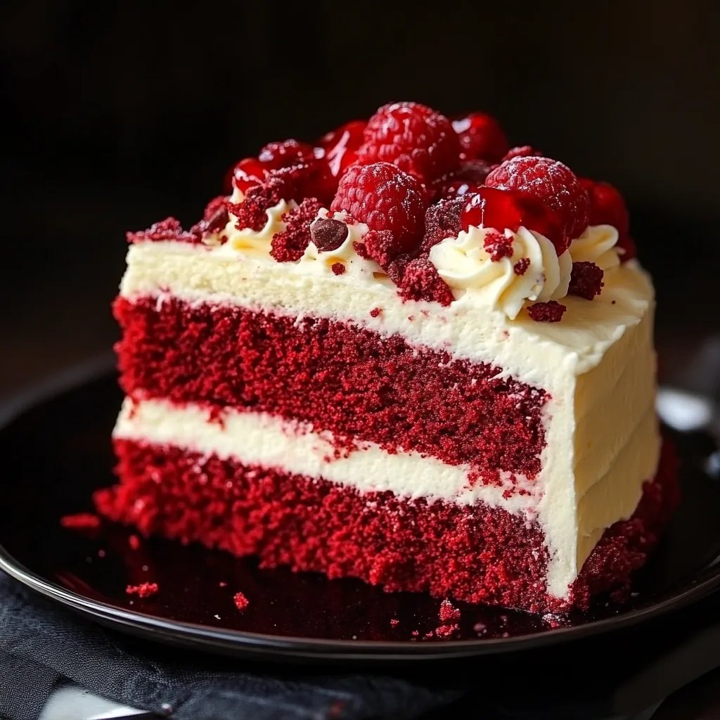 Enchanted Red Velvet Cake