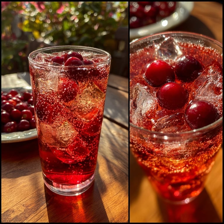 Cranberry Aperol Spritz