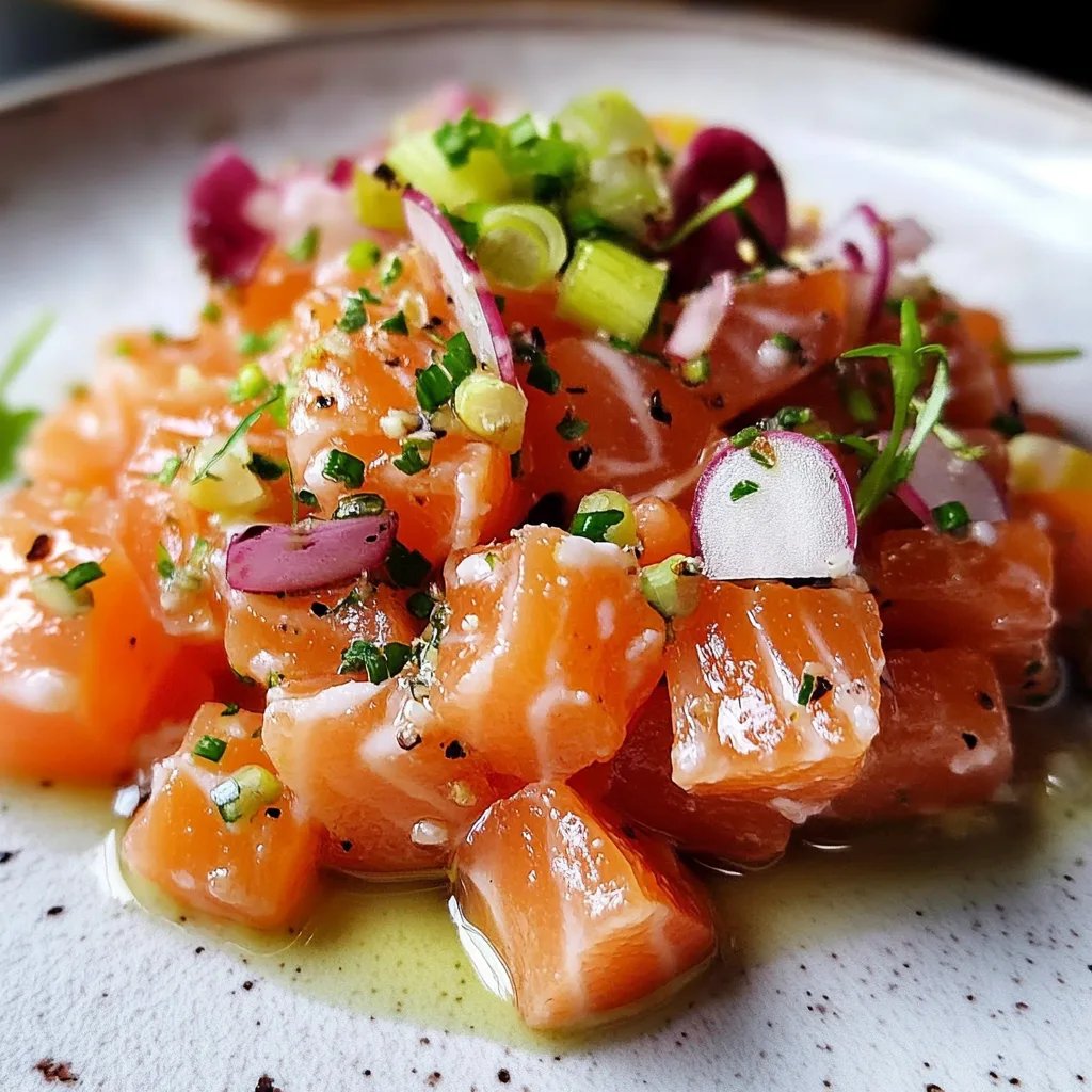 25-Minute Salmon Tartare