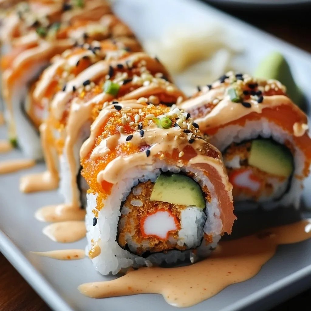 Dynamite Smoked Salmon Roll