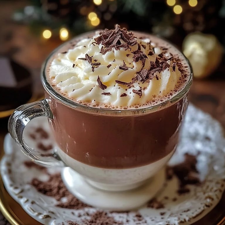 Cozy French Hot Chocolate Bliss
