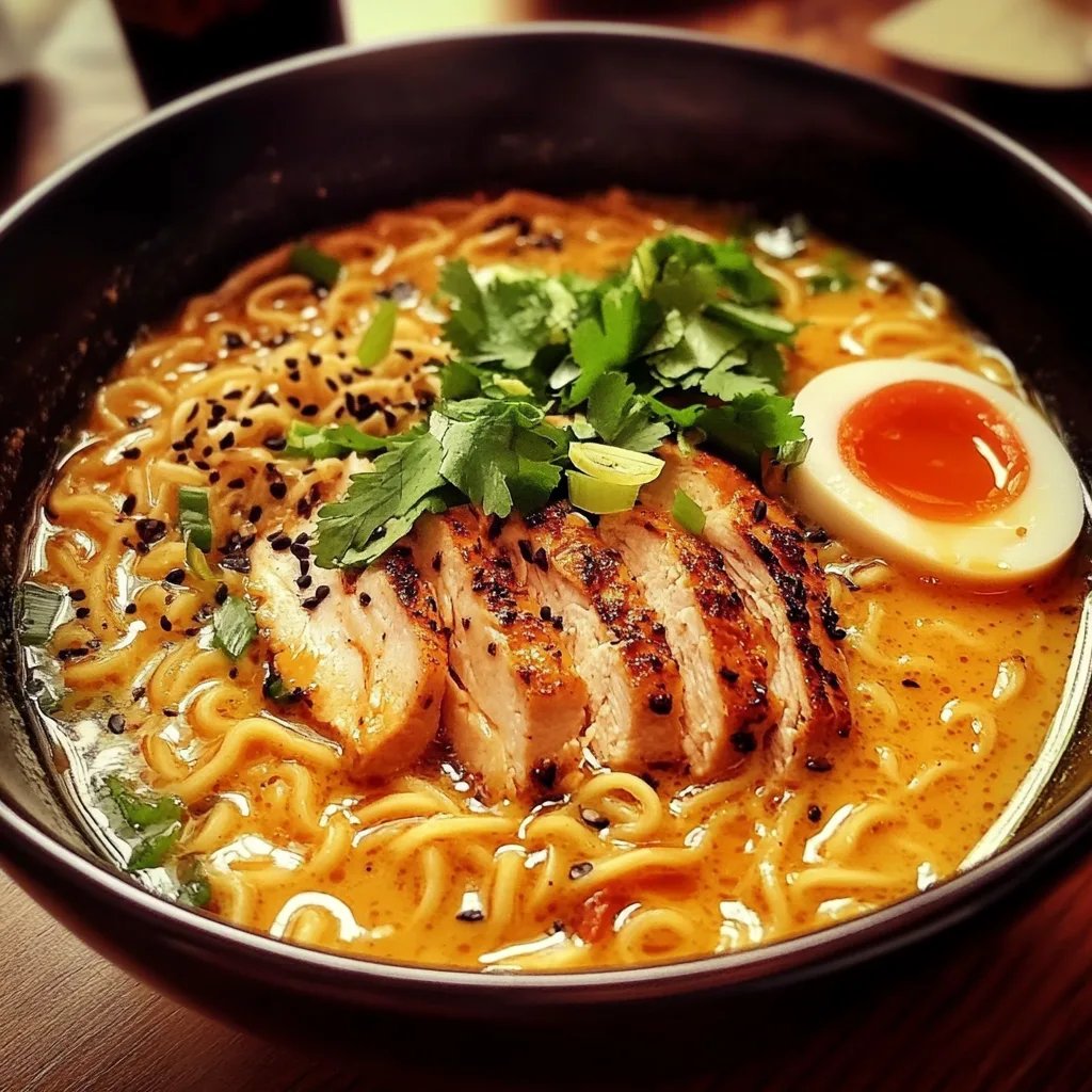 Chicken Ramen Noodles