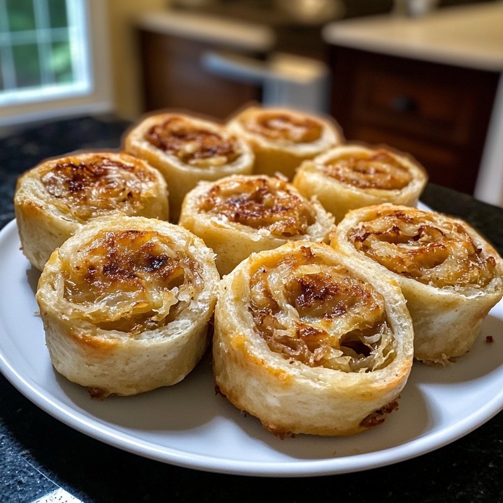 Sauerkraut Stuffed Rolls