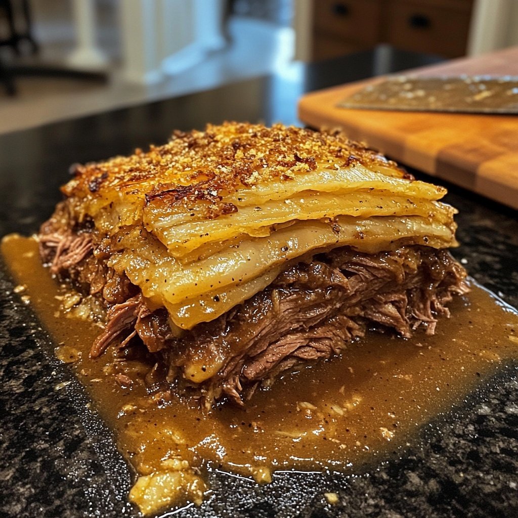 Braised Beef Rouladen with Red Cabbage and Dumplings