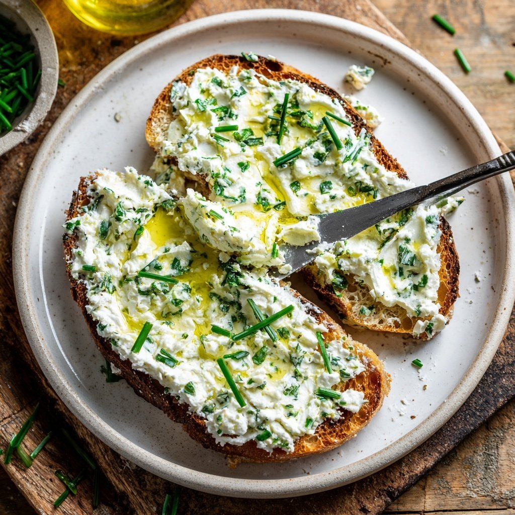 Spring Herb and Cheese Spread
