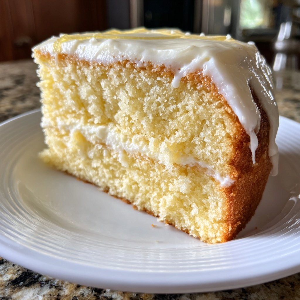 French Vanilla Cake