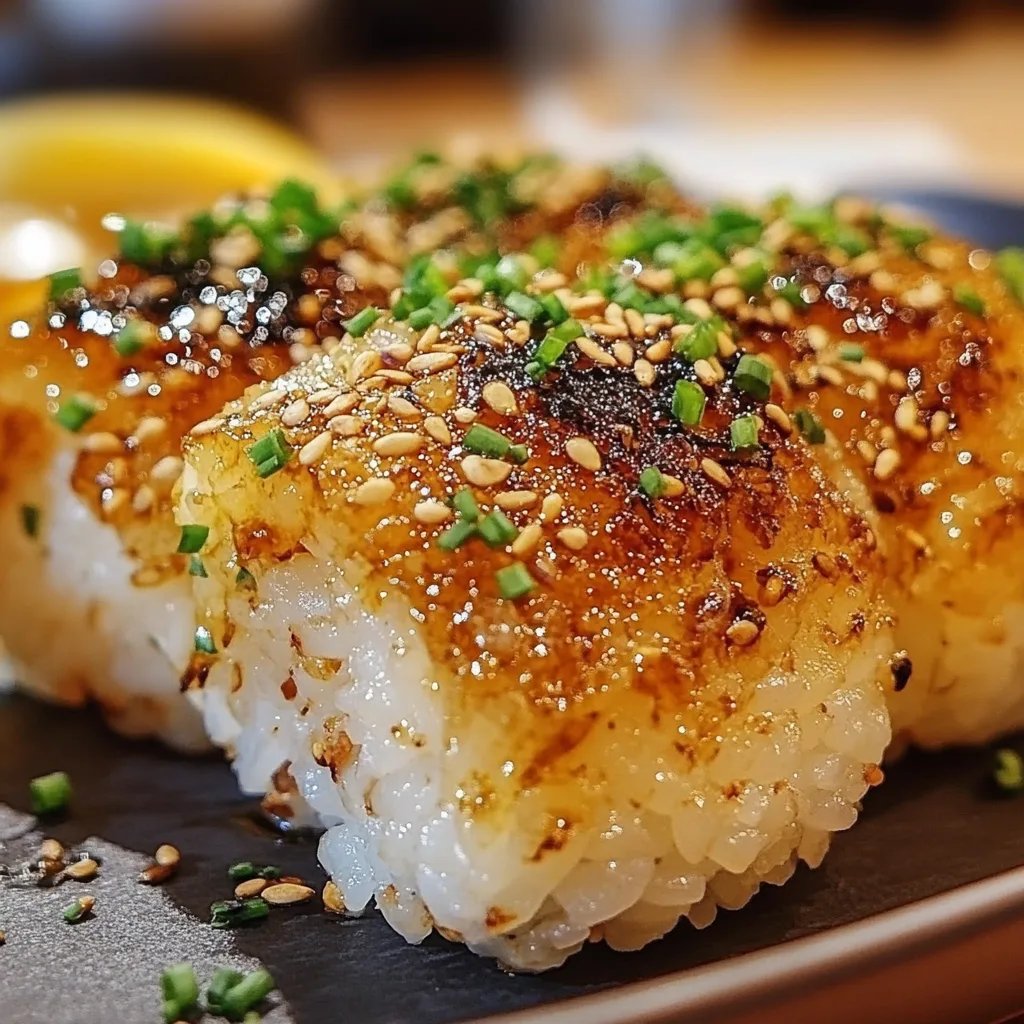 Yaki Onigiri (Grilled Rice Balls)