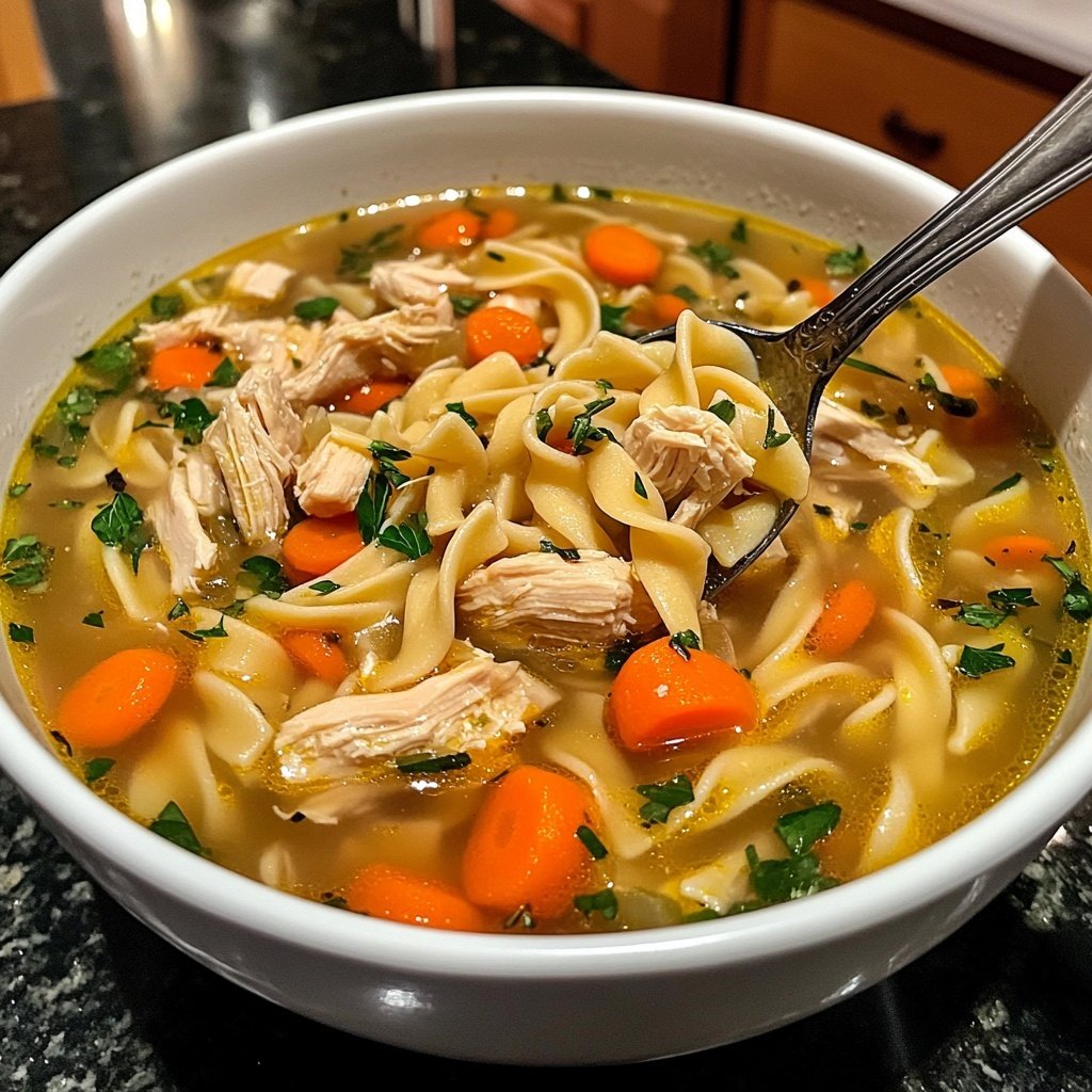 Homemade Chicken Noodle Soup