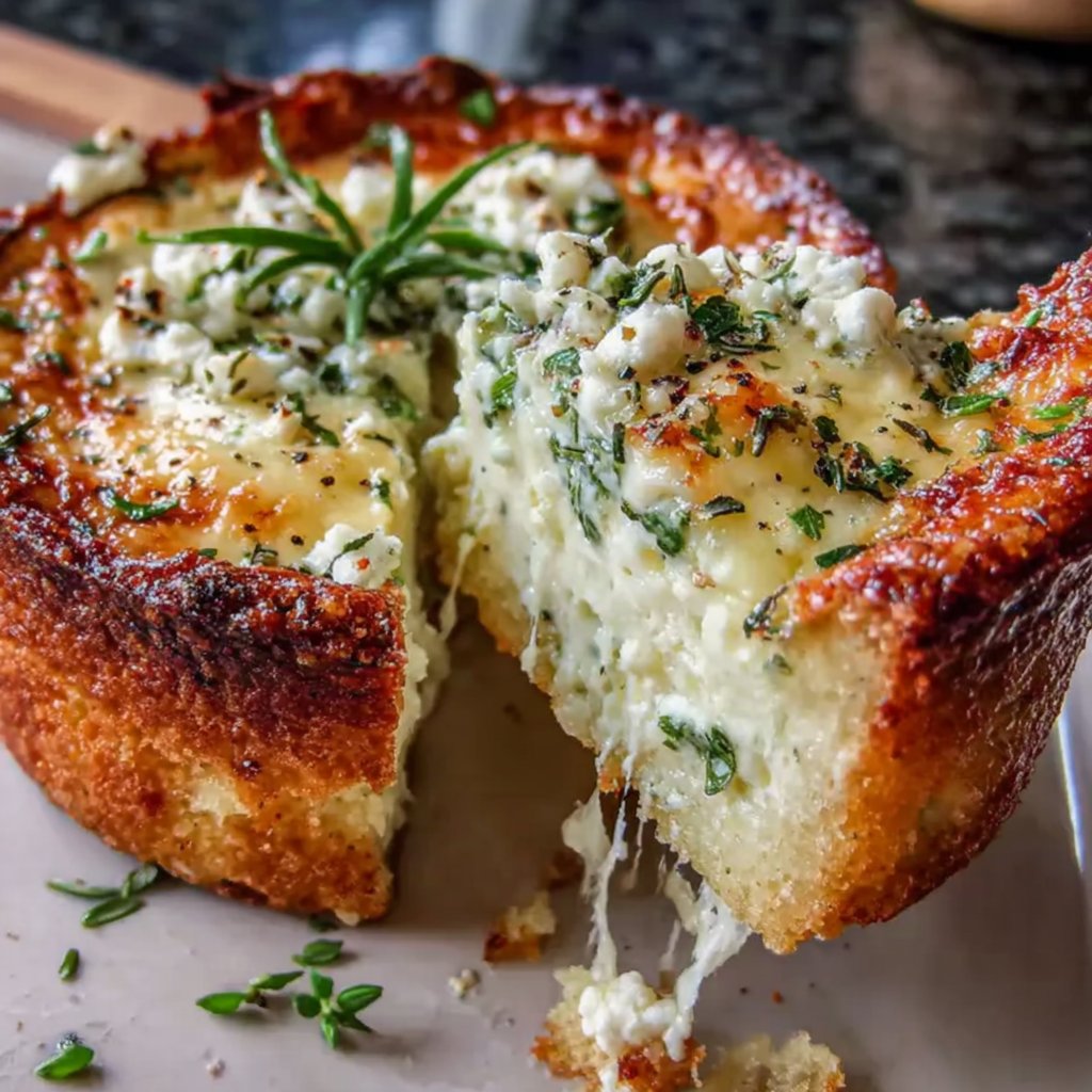 Spring Herb and Cheese Quiche