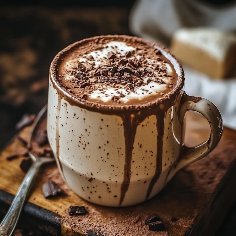 Hot Chocolate With Cocoa Powder