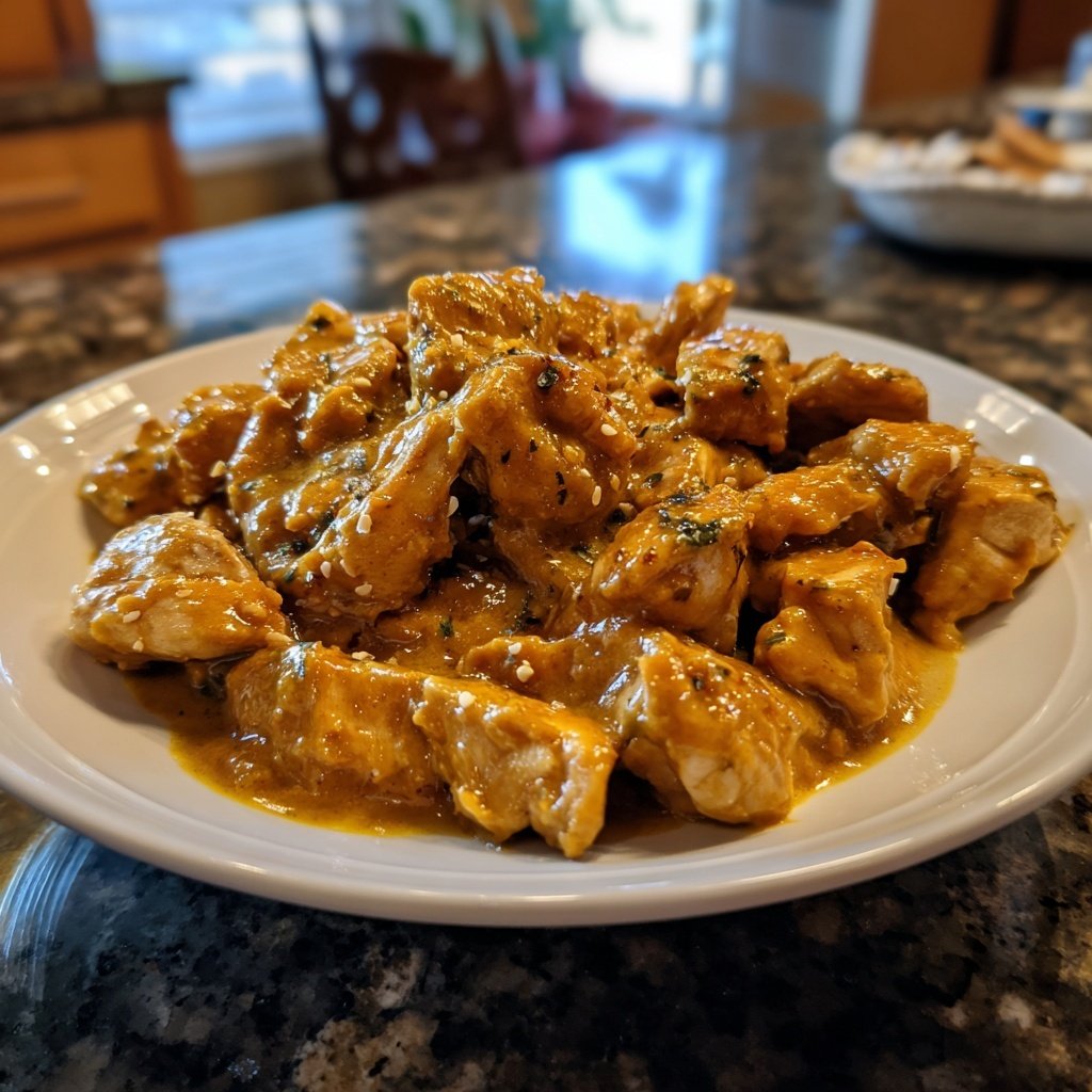 Spicy Peanut Butter Chicken