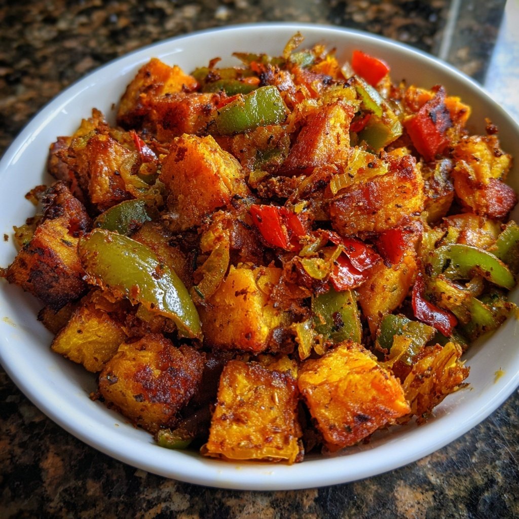 Sweet Potato Hash Spiced Breakfast