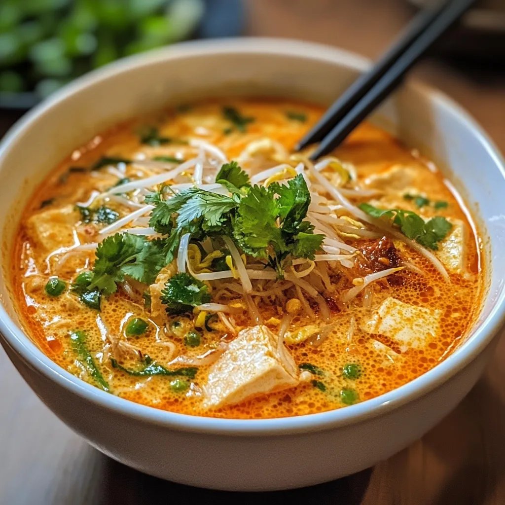 Thai Red Curry Noodle Soup