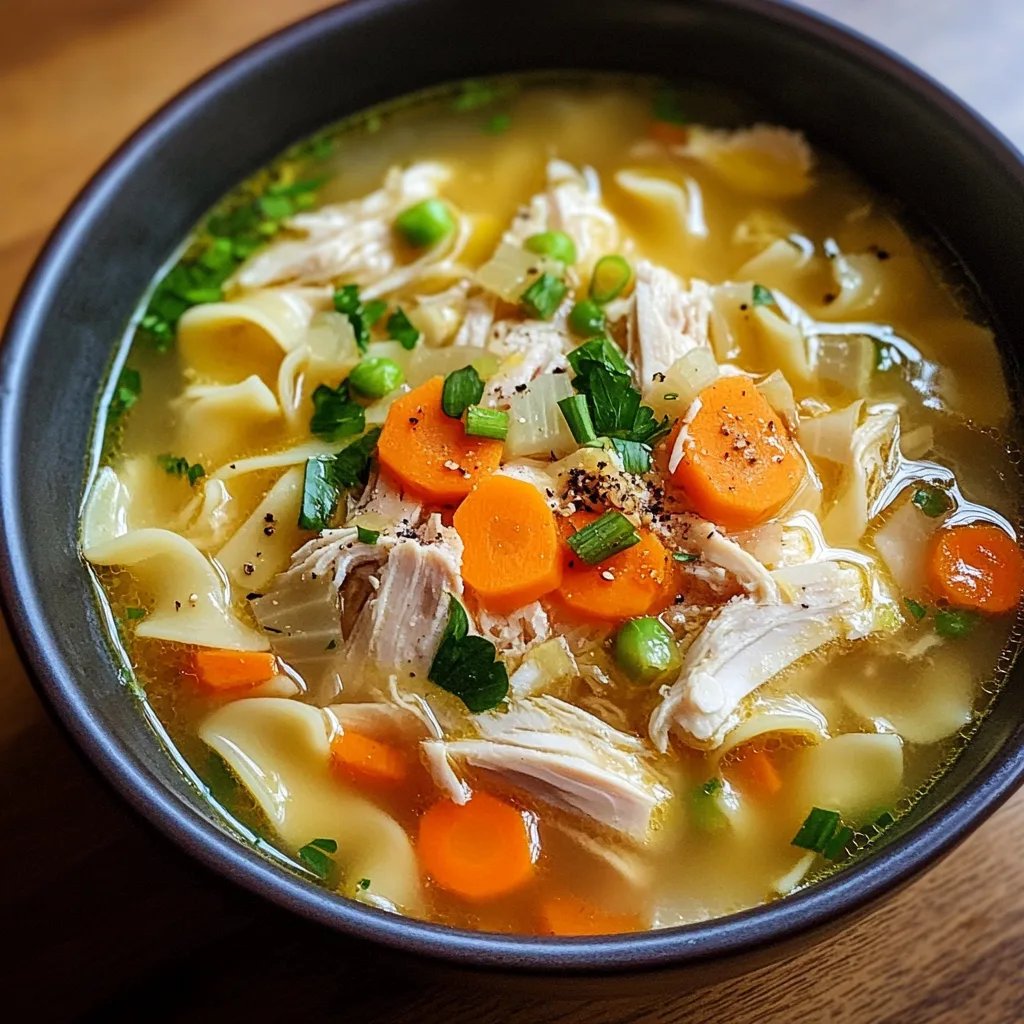 Classic Chicken Noodle Soup