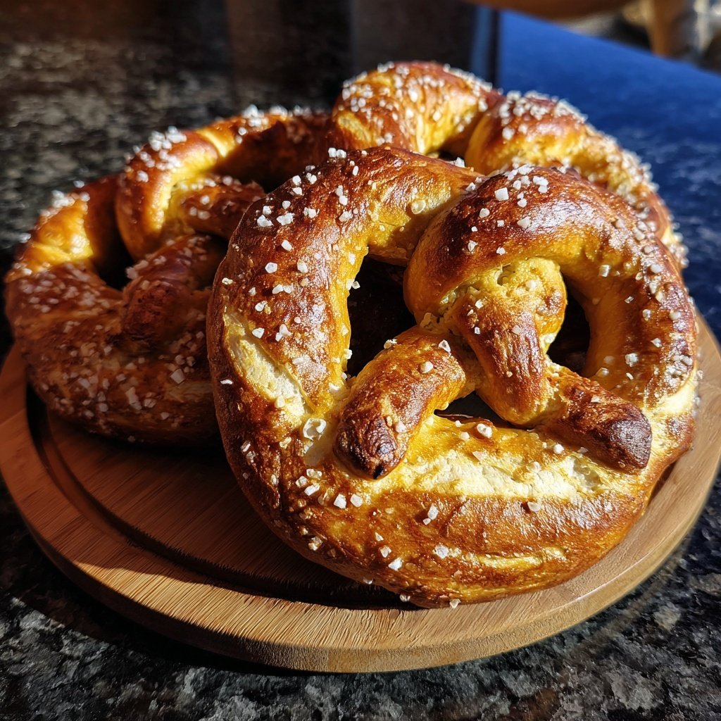 Homemade Soft Pretzels
