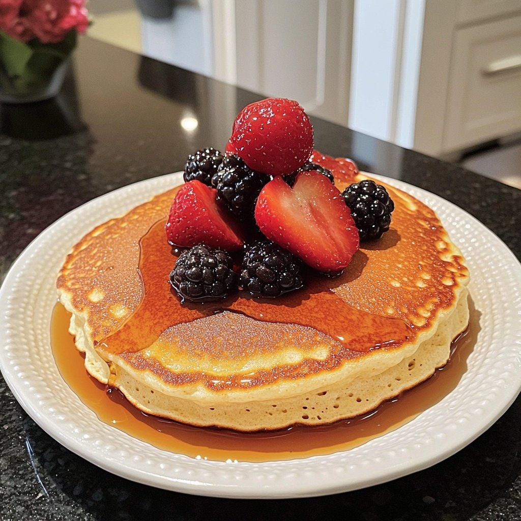 Fluffy Ricotta Pancakes