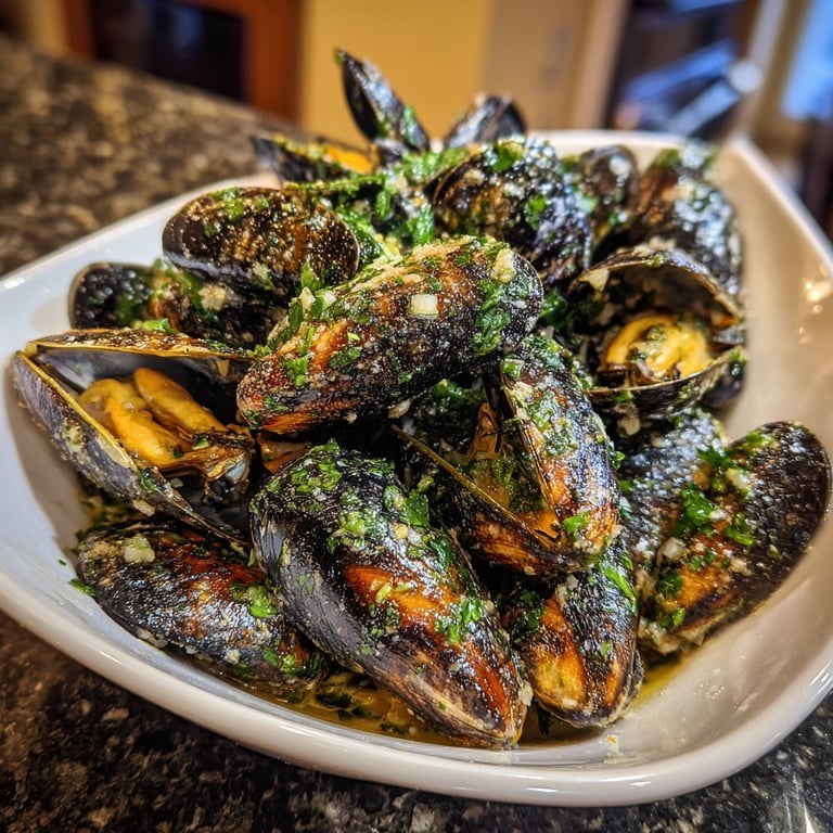 Mussels in White Wine Sauce