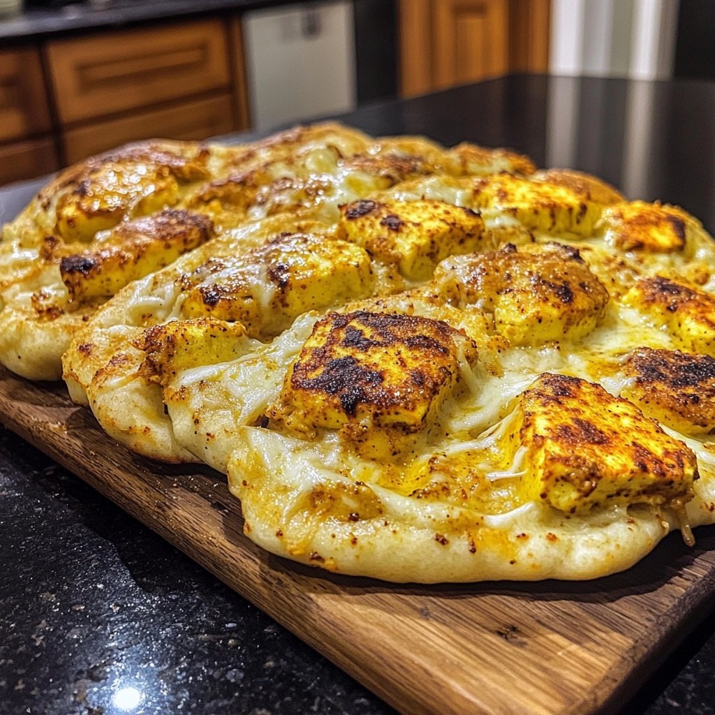 Achari Paneer Naan Bombs