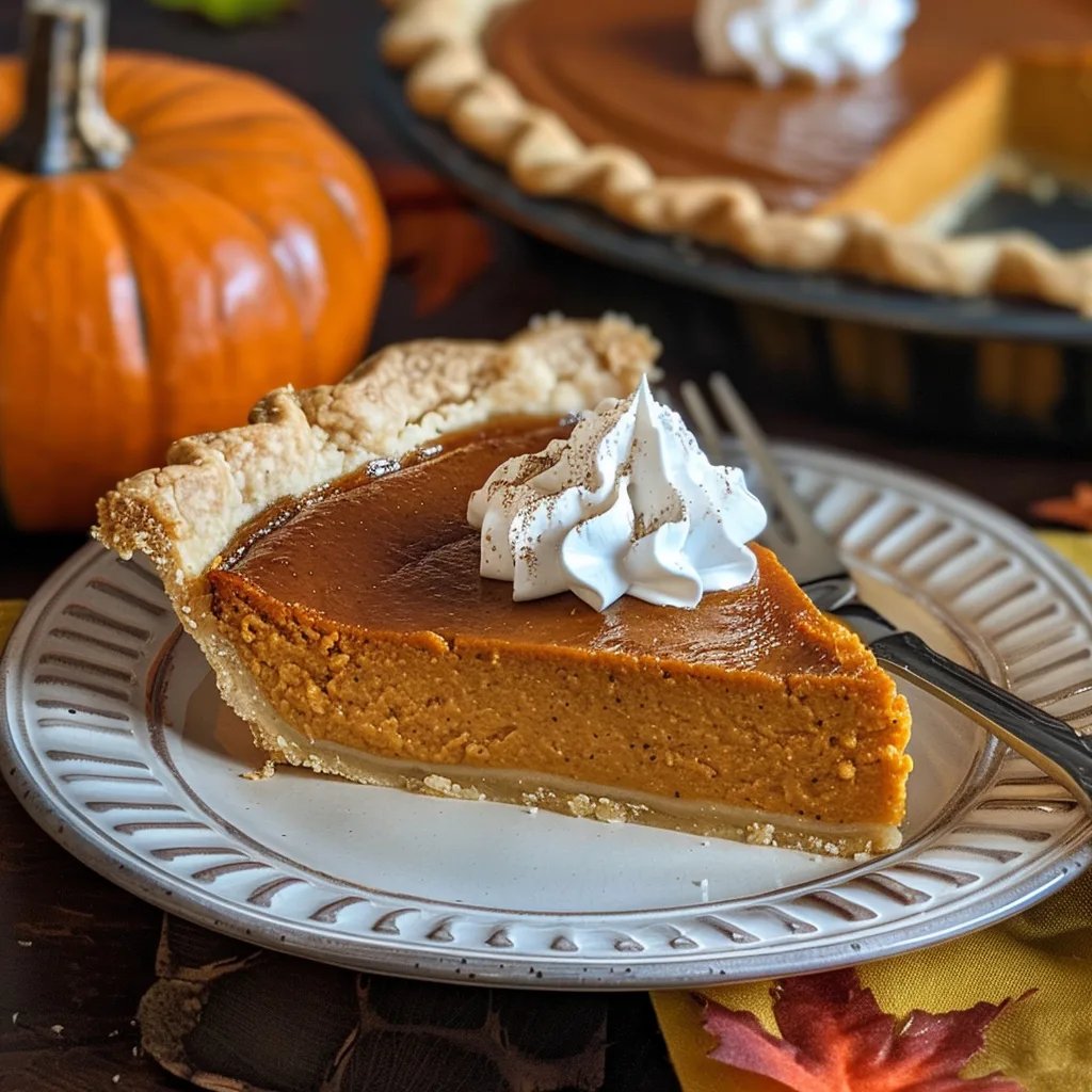 Easy Thanksgiving Pumpkin Pie Recipe