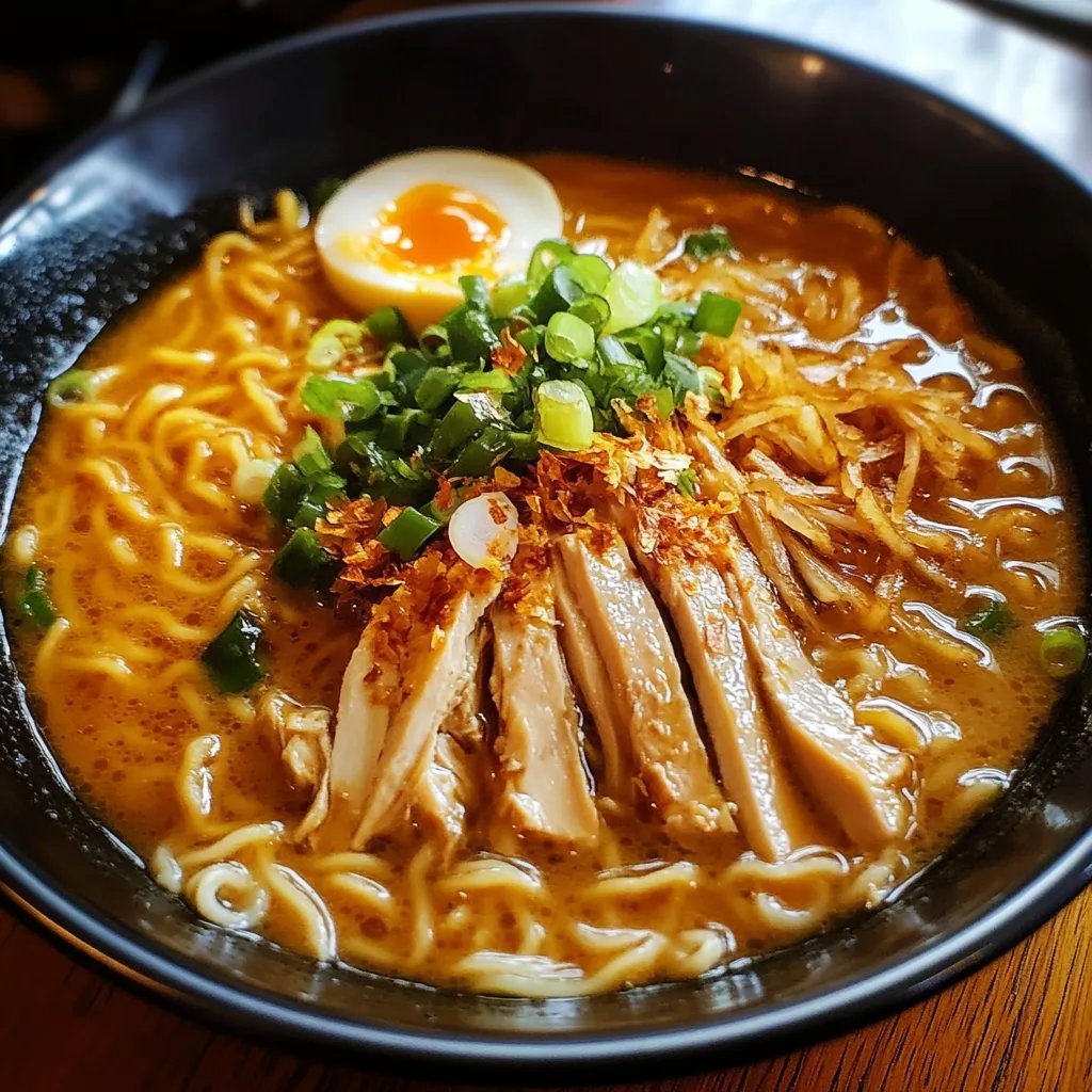 20 Minute Chicken Ramen