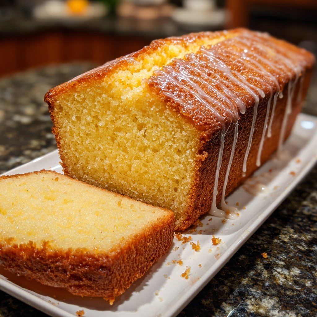 Moist Vanilla Bean Pound Cake
