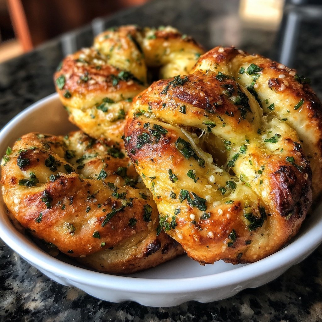 Garlic Knots Chewy