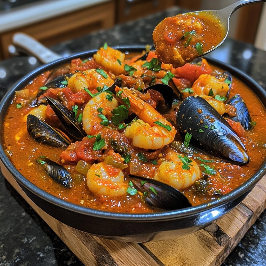 Spicy Seafood Stew