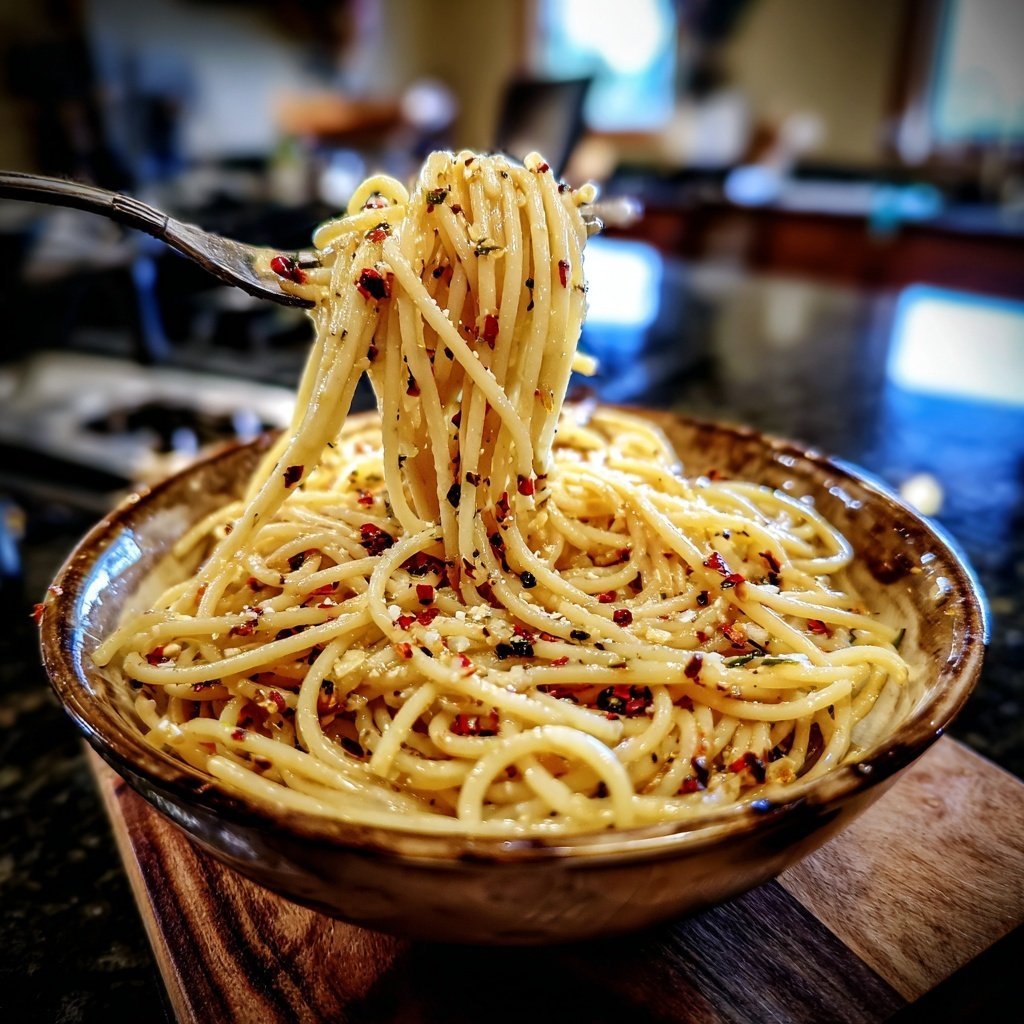 30-Minute Spaghetti Aglio e Olio