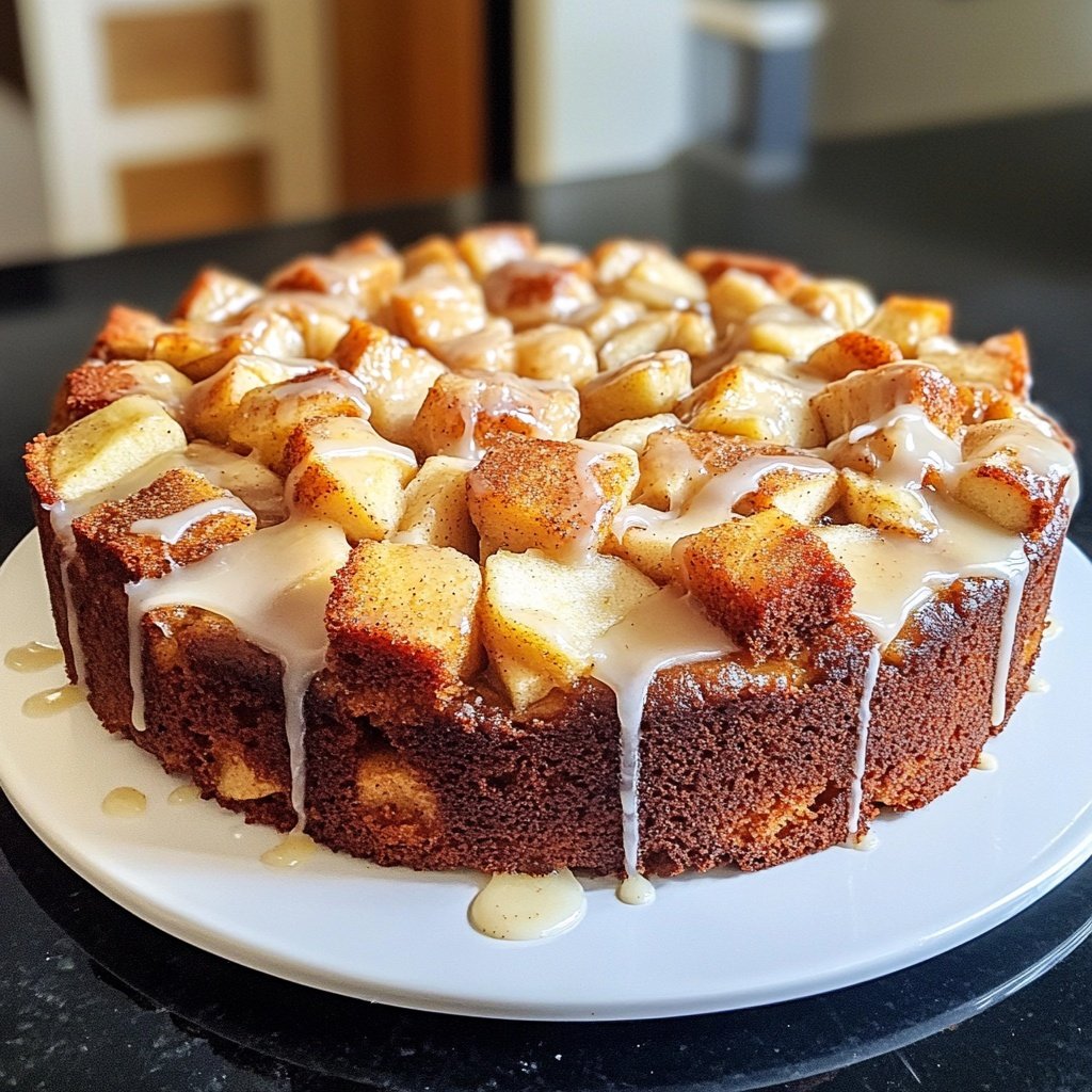 Cardamom Apple Cake