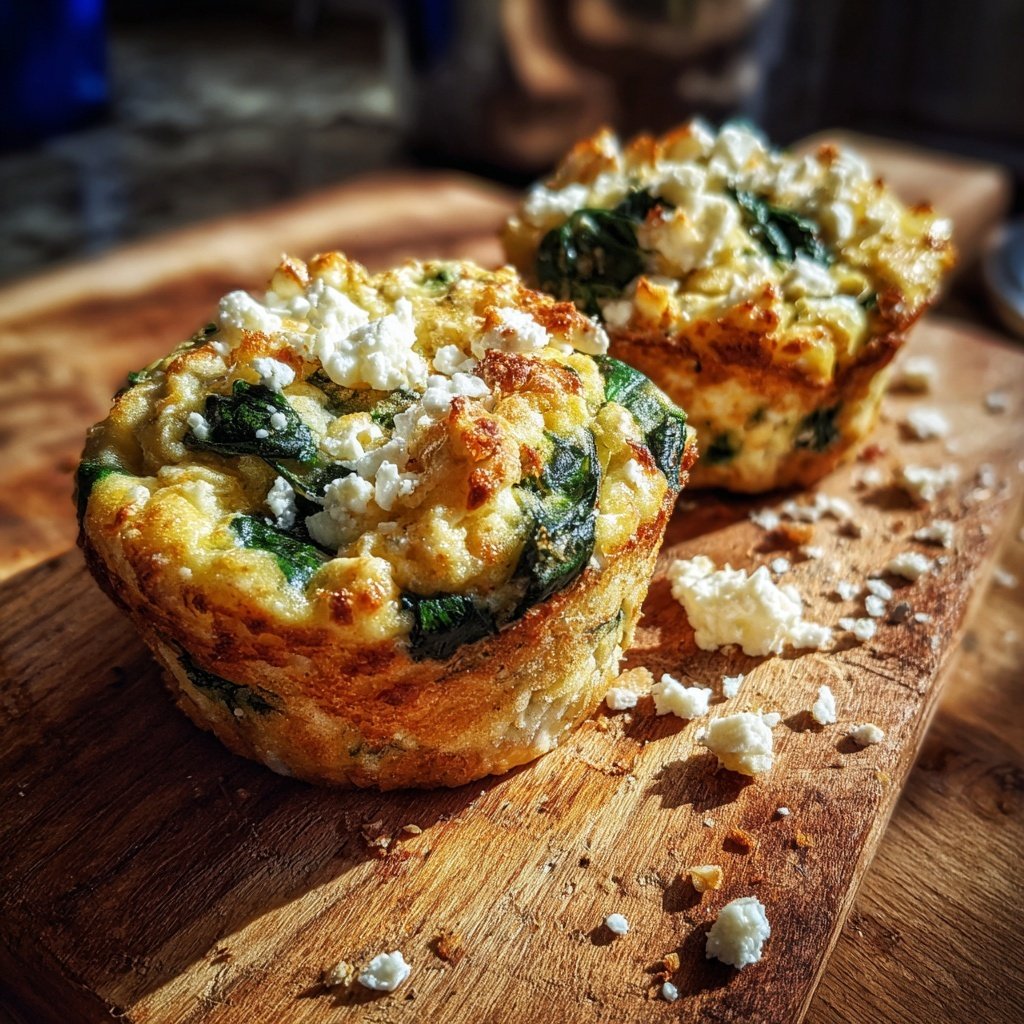 Egg and Spinach Breakfast Muffins