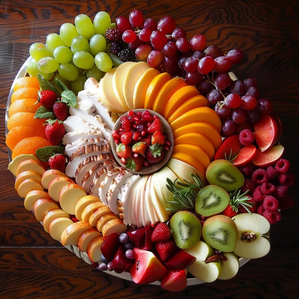 Fruit Turkey Platter