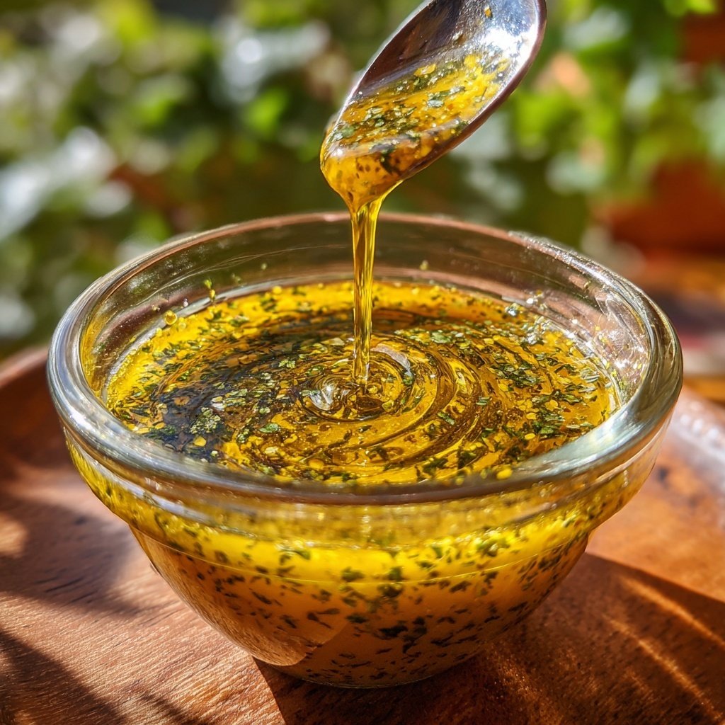 Lemon Oregano Greek Style Vinaigrette