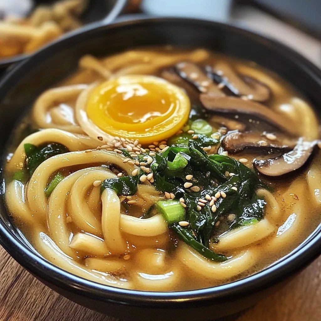 Quick One Pot Miso Udon