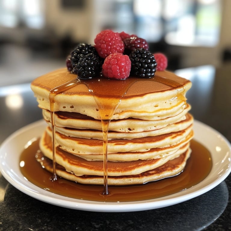 Fluffy Buttermilk Pancakes