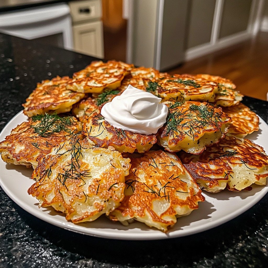 Smoked Salmon Potato Pancakes