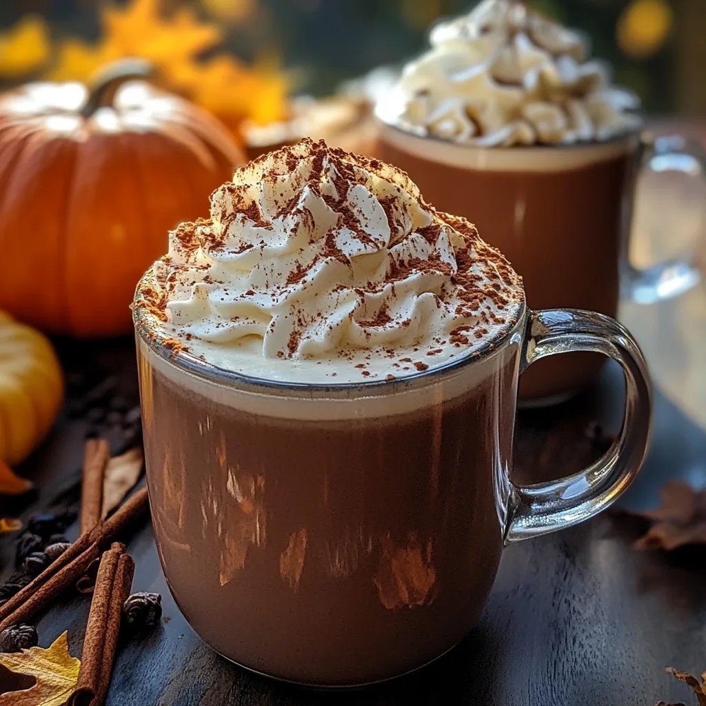 Cozy Up with Maple Cinnamon Fall Hot Chocolate